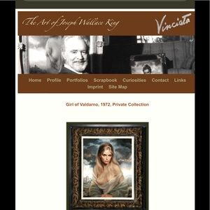 Oil Painting 🖼 Vinciata Girl of Valdarno